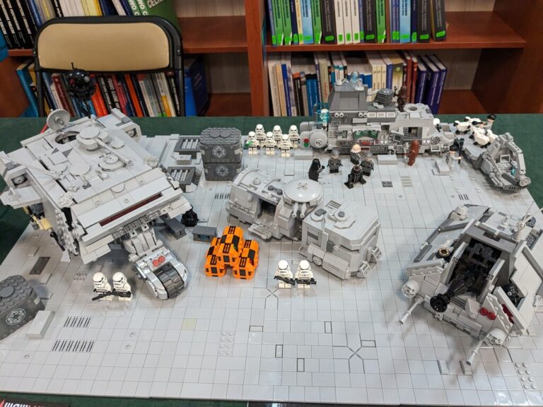 wystawa konstrukcji z klocków lego