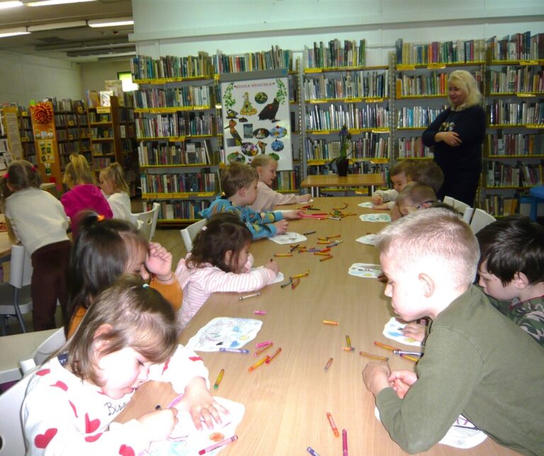 biblioteczne zajęcia dla dzieci