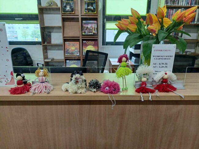 warsztaty rękodzieła w bibliotece