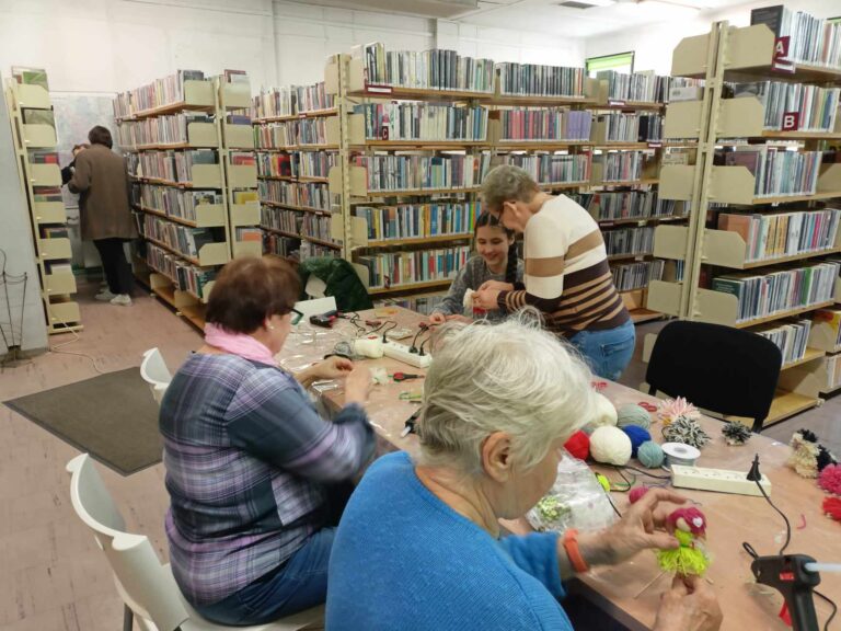 warsztaty rękodzieła w bibliotece