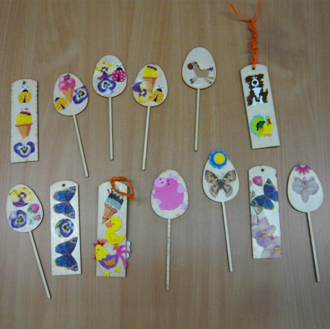 prace plastyczne stworzone przez dzieci