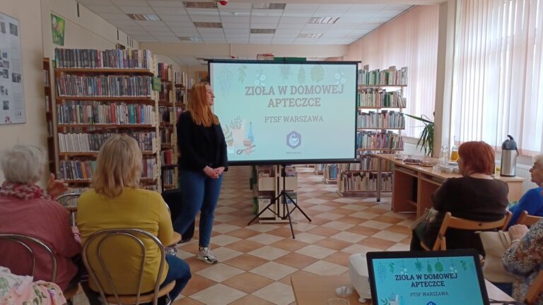 prelekcja pod tytułem Zioła w domowej apteczce
