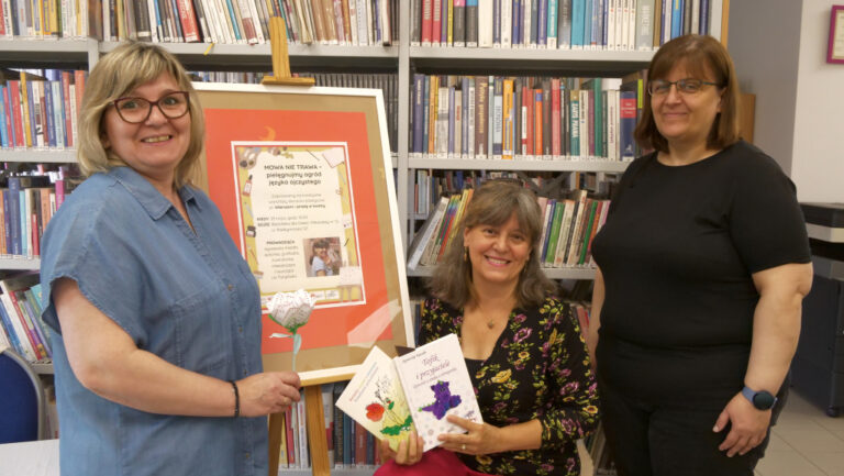 warsztaty literacko-plastyczne dla dzieci prowadzone przez Agnieszkę Kazałę