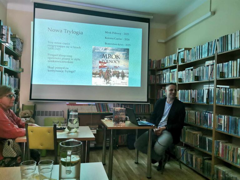 spotkanie autorskie z Adamem Stawickim