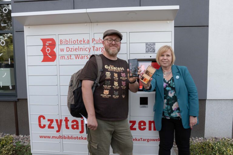 uroczysta inauguracja działalności książkomatu