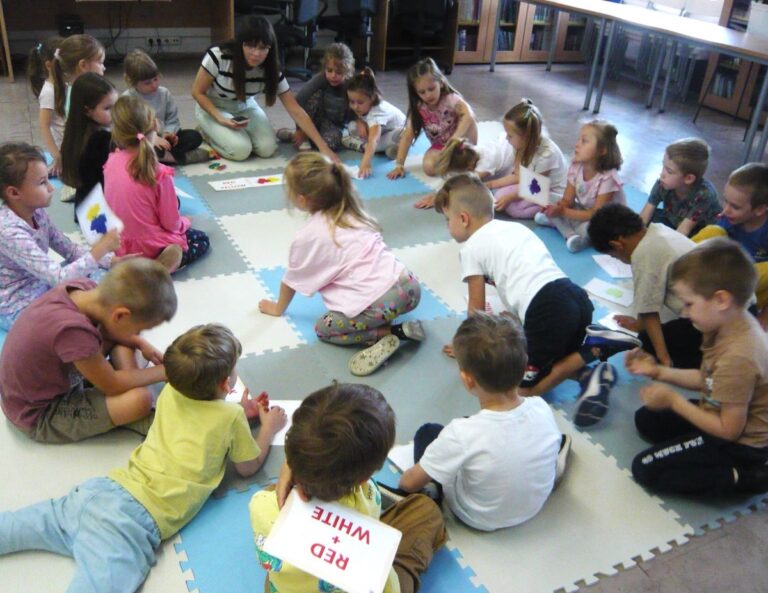 zajęcia biblioteczne dla dzieci - nauka angielskiego