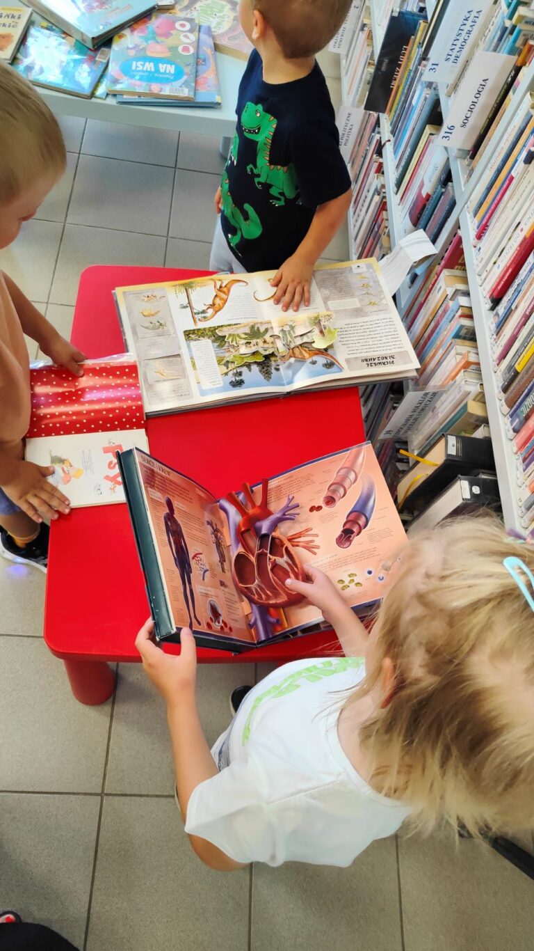zajęcia biblioteczne dla dzieci