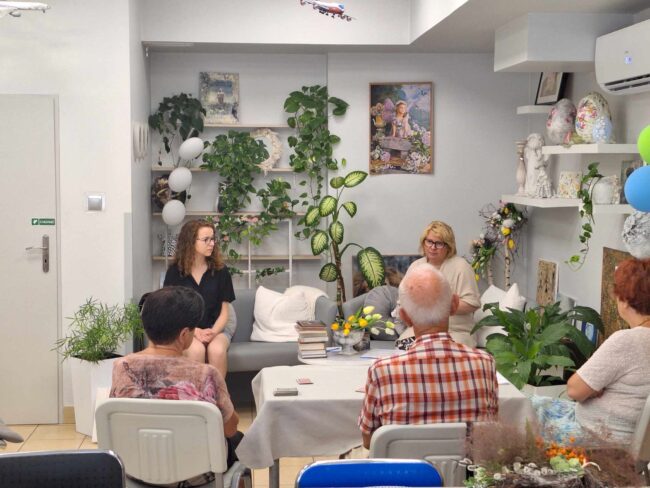 spotkanie w domu dziennego pobytu