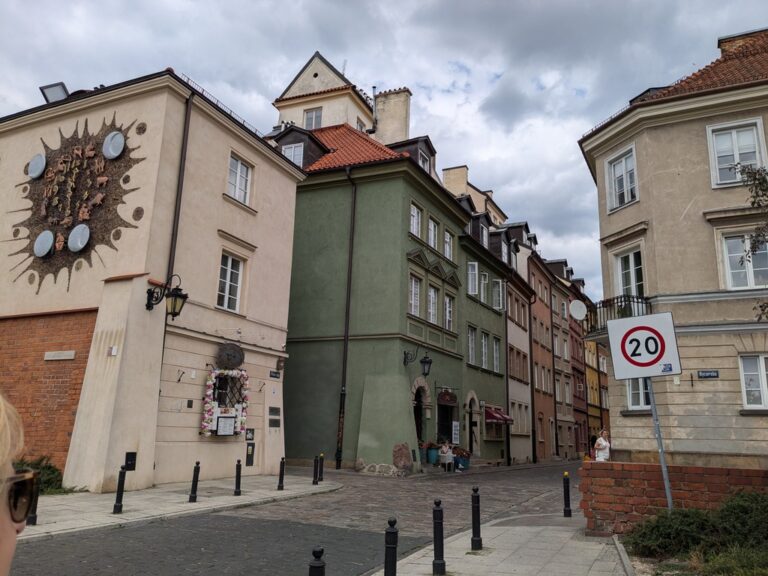 miejsce przy ul. Piekarskiej, gdzie działała biblioteka kierowana przez Janinę Englert