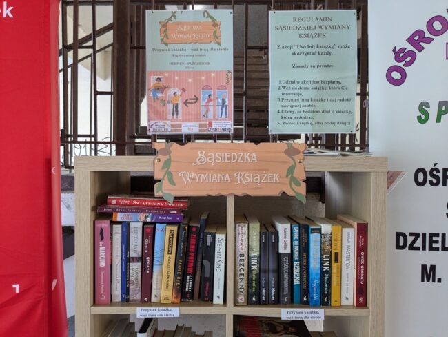 sąsiedzka wymiana książek
