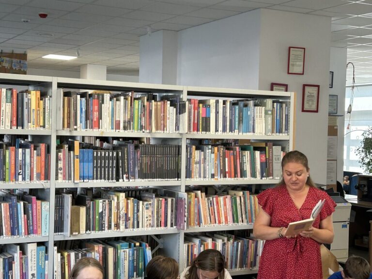 biblioteczne zajęcia dla uczniów o Kordianie Juliusza Słowackiego