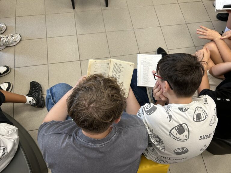 biblioteczne zajęcia dla uczniów o Kordianie Juliusza Słowackiego