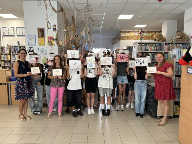 biblioteczne zajęcia dla uczniów o Kordianie Juliusza Słowackiego
