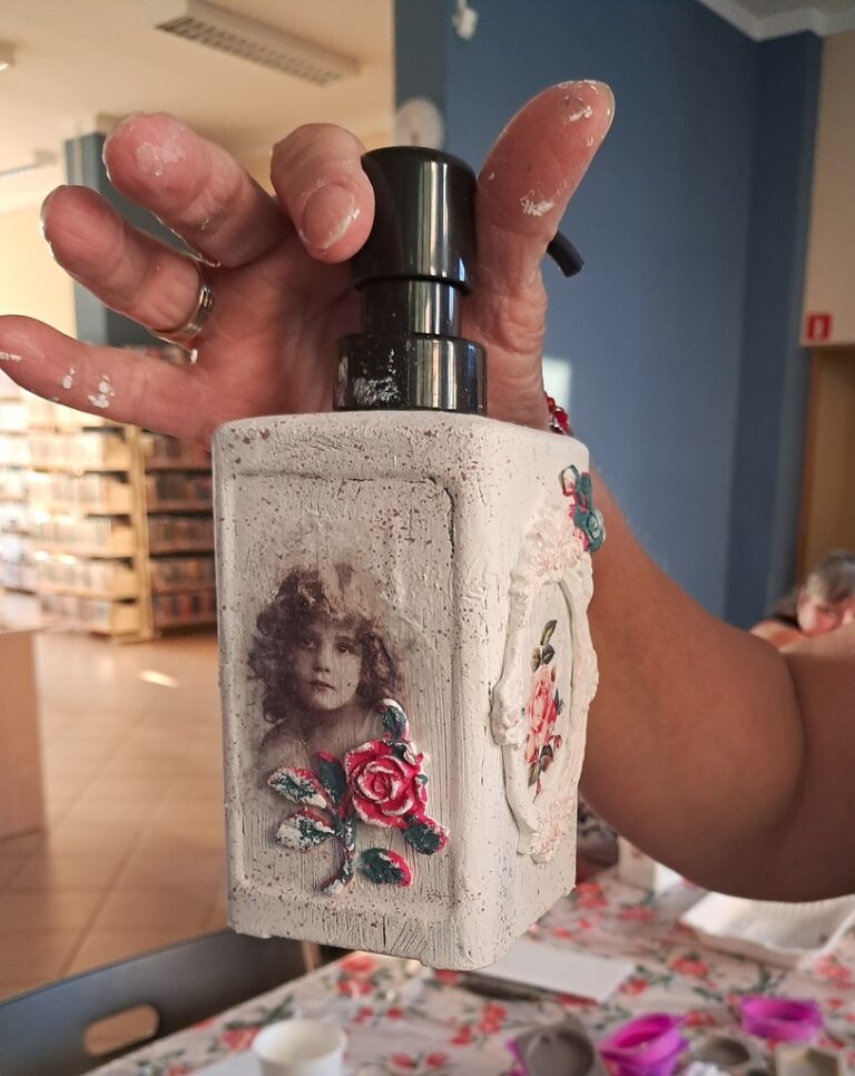 warsztaty mydlarskie w bibliotece