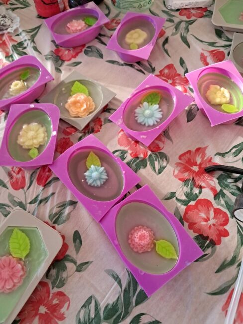 warsztaty mydlarskie w bibliotece