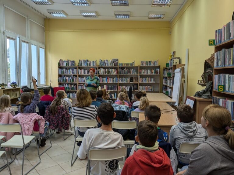 spotkanie dla dzieci z Małgorzatą Strzałkowską