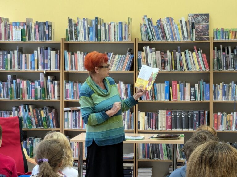 spotkanie dla dzieci z Małgorzatą Strzałkowską