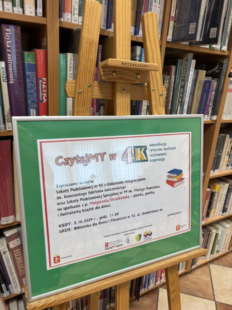 spotkanie z Małgorzatą Strzałkowską