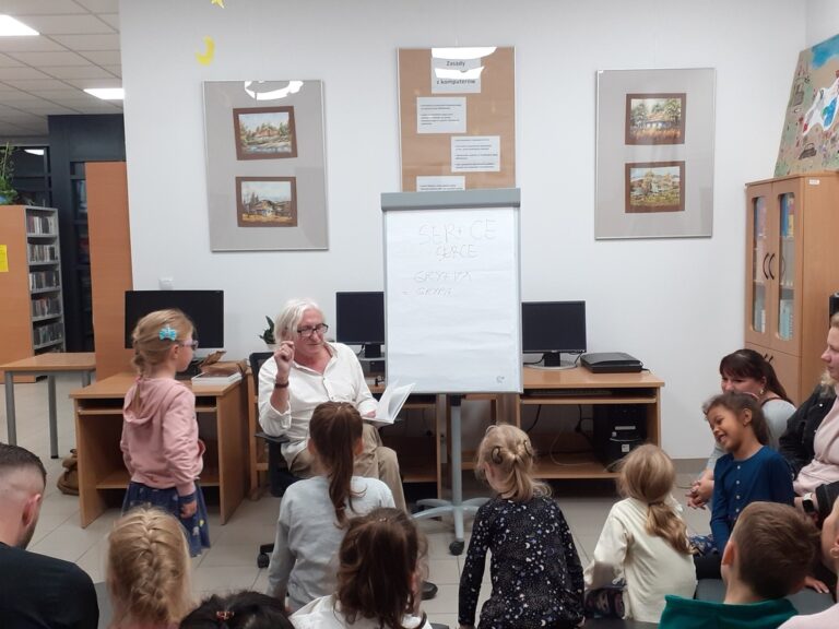 spotkanie autorskie i warsztaty z Markiem Samselskim