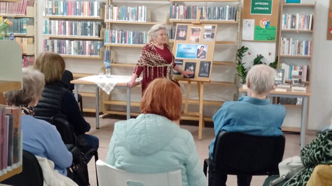 spotkanie z Haliną Grochowską