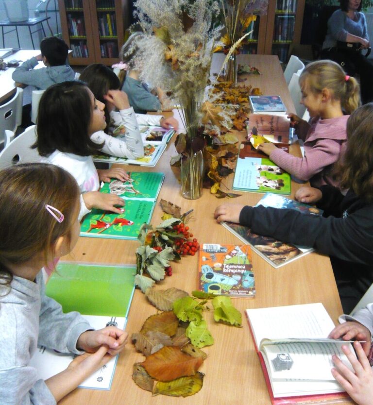 biblioteczne zajęcia dla dzieci