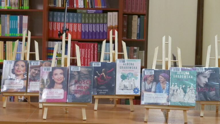 spotkanie z Ałbeną Grabowską