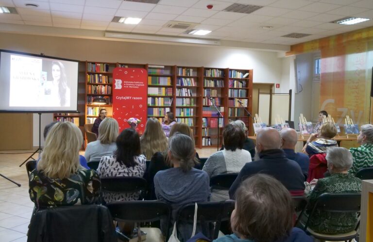 spotkanie z Ałbeną Grabowską