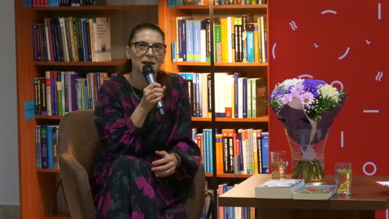 spotkanie z Ałbeną Grabowską