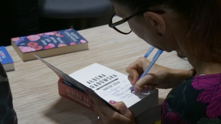 spotkanie z Ałbeną Grabowską