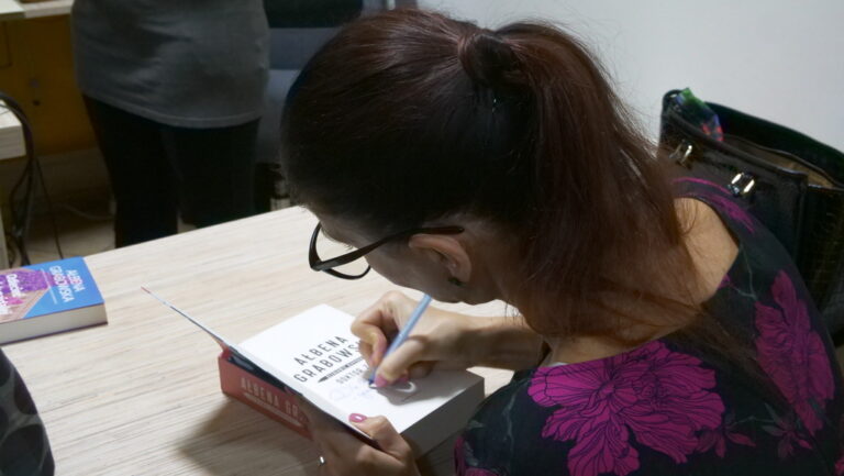 spotkanie z Ałbeną Grabowską