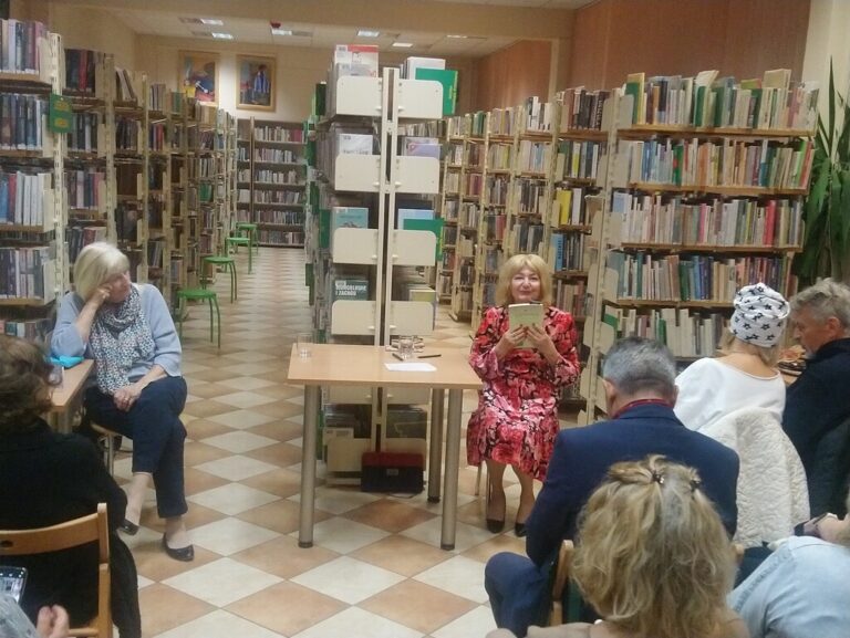 spotkanie autorskie w bibliotece