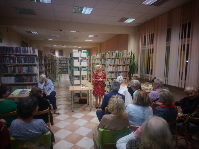 spotkanie autorskie w bibliotece