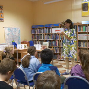 spotkanie autorskie z Małgorzatą Swędrowską