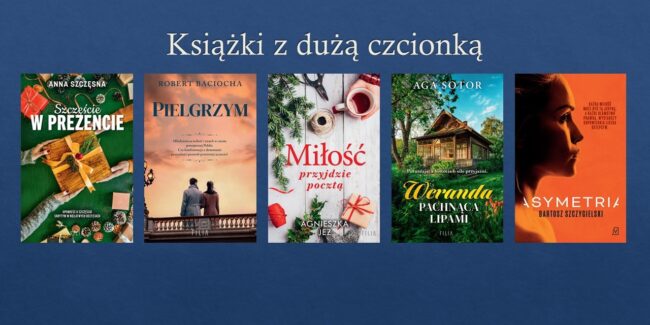 okładki książek omówionych w tym przeglądzie książek