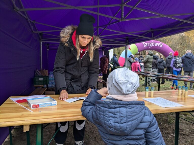 biegi niepodległości w lesie bródnowskim