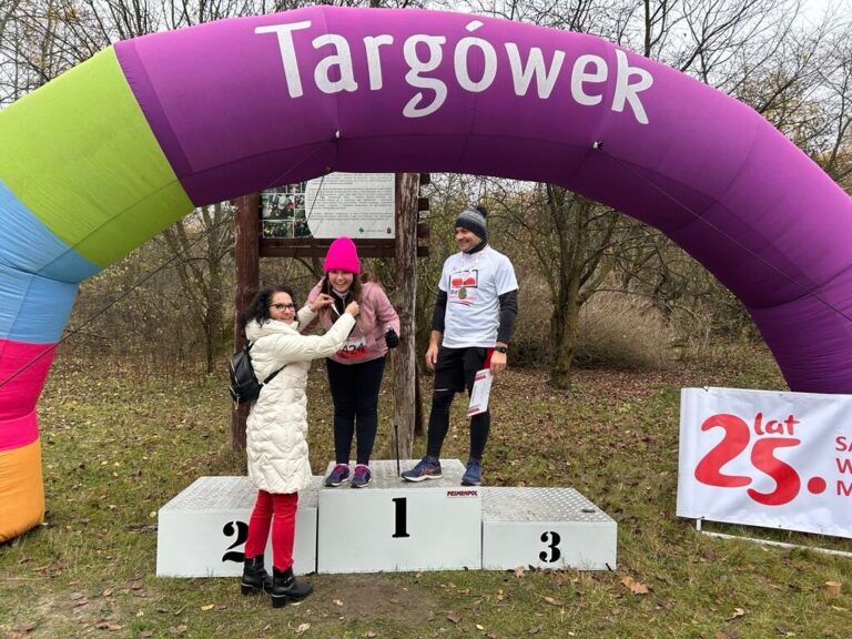 biegi niepodległości w lesie bródnowskim