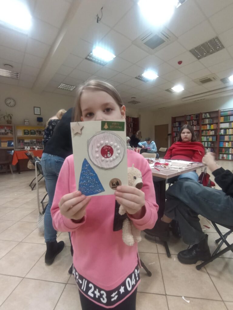 warsztaty tworzenia kartek bożonarodzeniowych