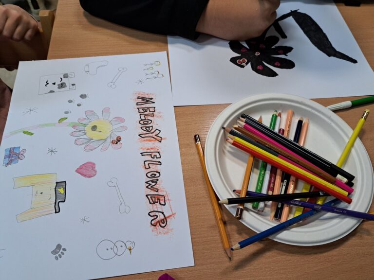 warsztaty plastyczne z Julią Konieczną - obrazy inspirowane książką Mały Książę