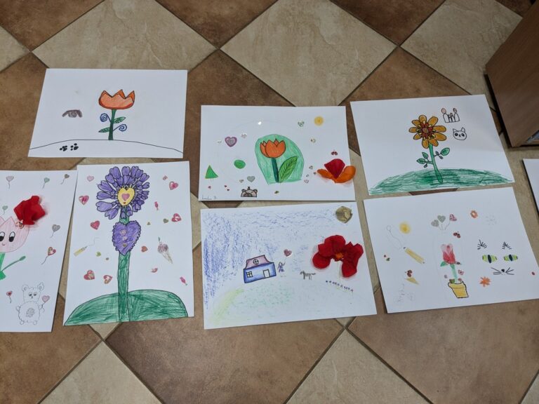 warsztaty plastyczne z Julią Konieczną - obrazy inspirowane książką Mały Książę