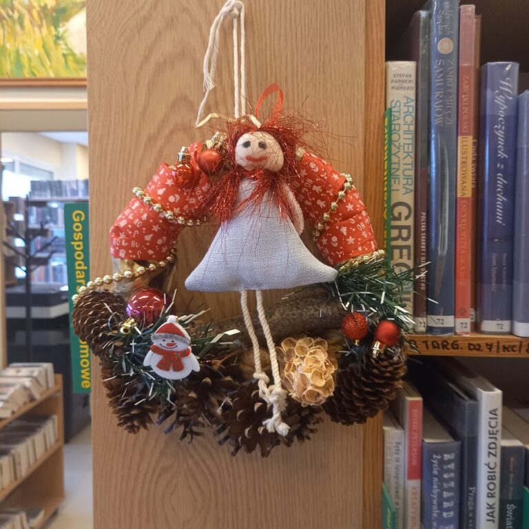 bożonarodzeniowy wystrój wypożyczalni nr 37