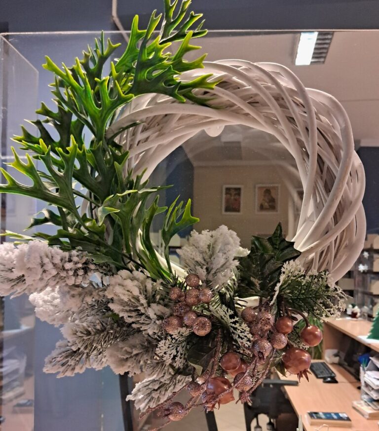 bożonarodzeniowy wystrój wypożyczalni nr 2