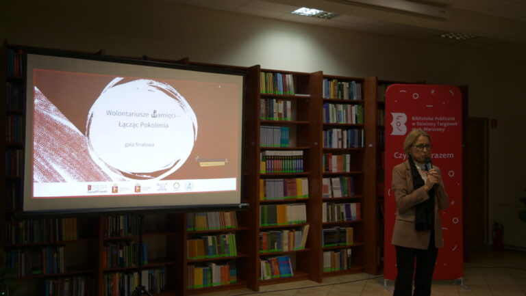 gala wieńcząca projekt Wolontariusze pamięci - łącząc pokolenia