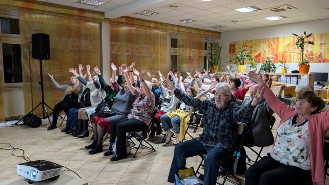 kolędowanie w czytelni