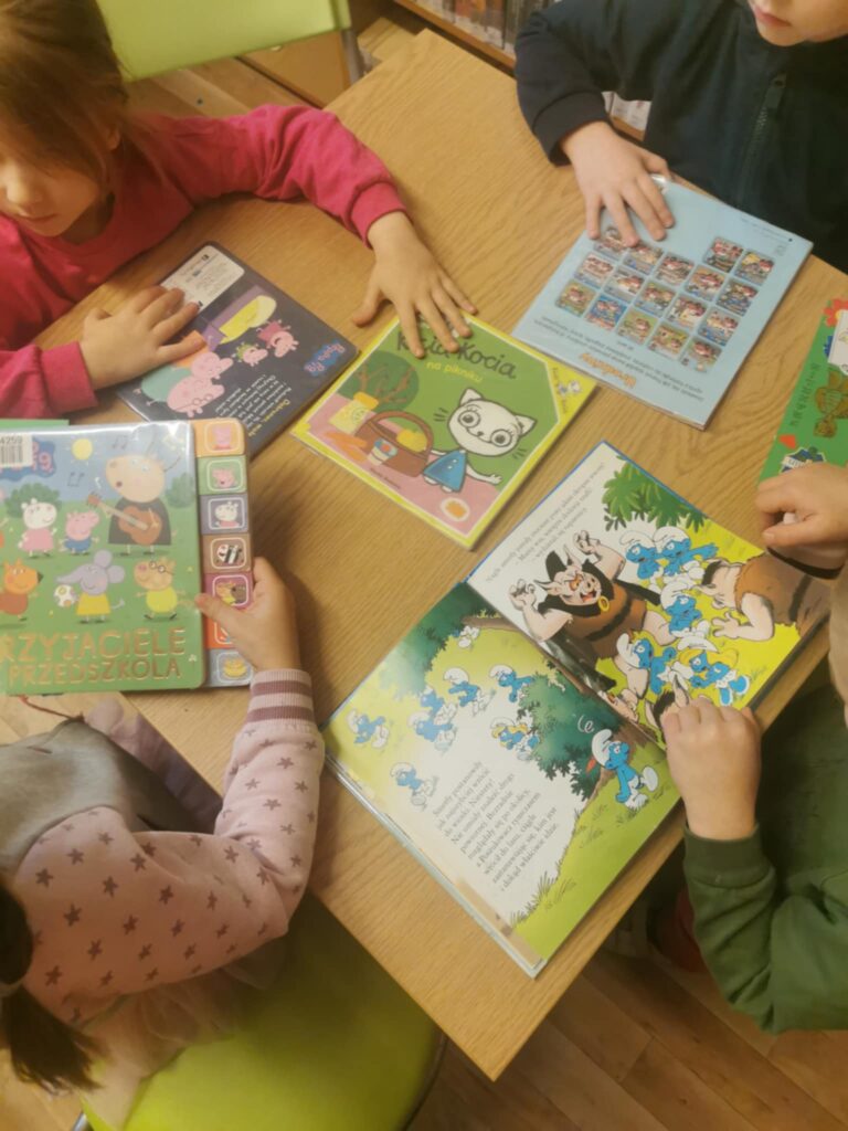 zajęcia biblioteczne dla dzieci