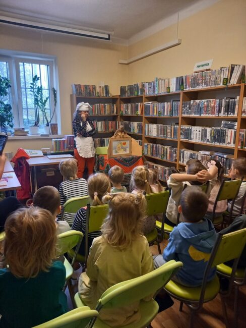 zajęcia biblioteczne dla dzieci