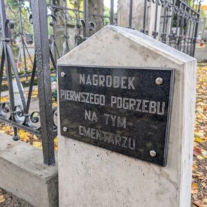 spacer varsavianistyczny po Cmentarzu Bródnowskim