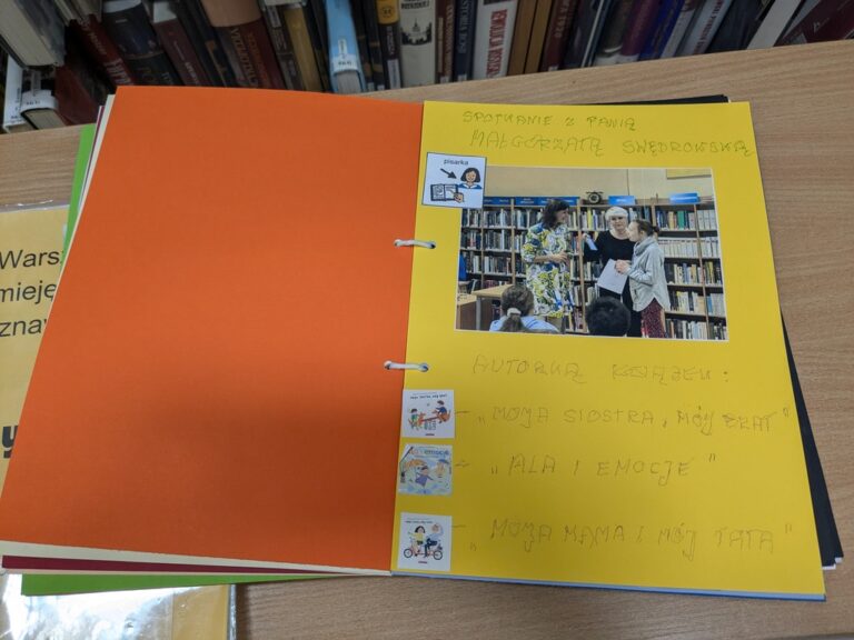 wystawa prac stworzonych przez uczestników projektu Czytajmy w 4k