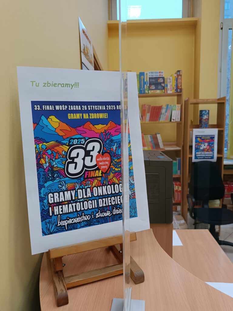 plakat wielkiej orkiestry świątecznej pomocy