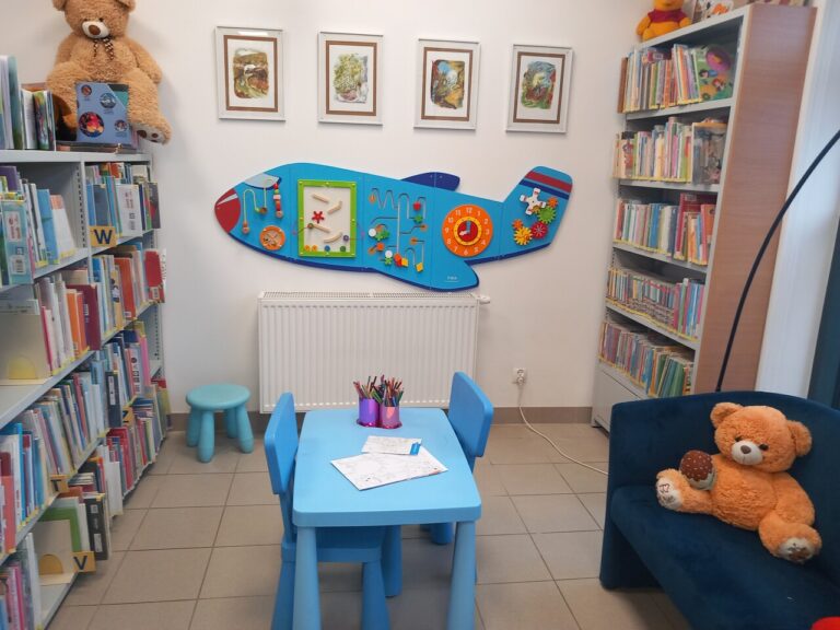 kącik sensoryczny samolot