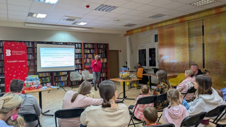 warsztaty sensoryczne pt. Jak mądrze bawić się z dziećmi